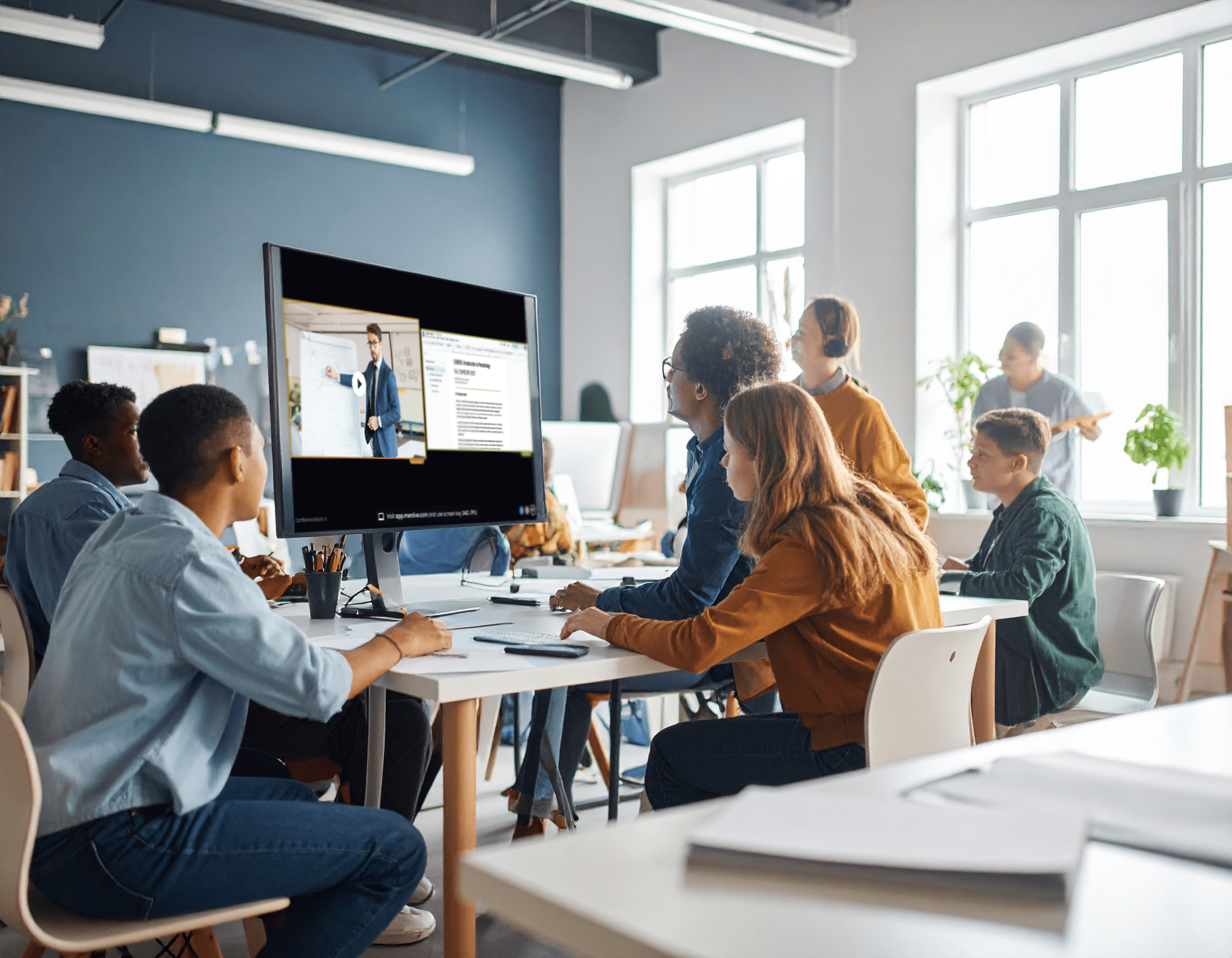 Breakout station with Mersive Smart