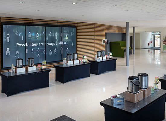 University of Warwick digital signage