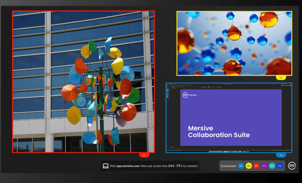 Mersive Smart app on tv
