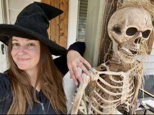 Anna Holder witch Halloween