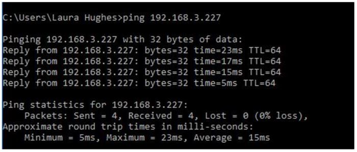 Ping Test