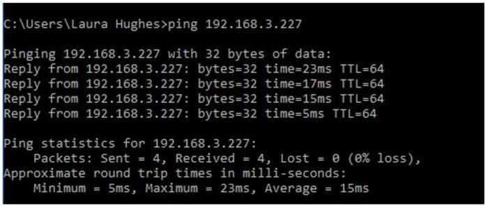 Ping Test